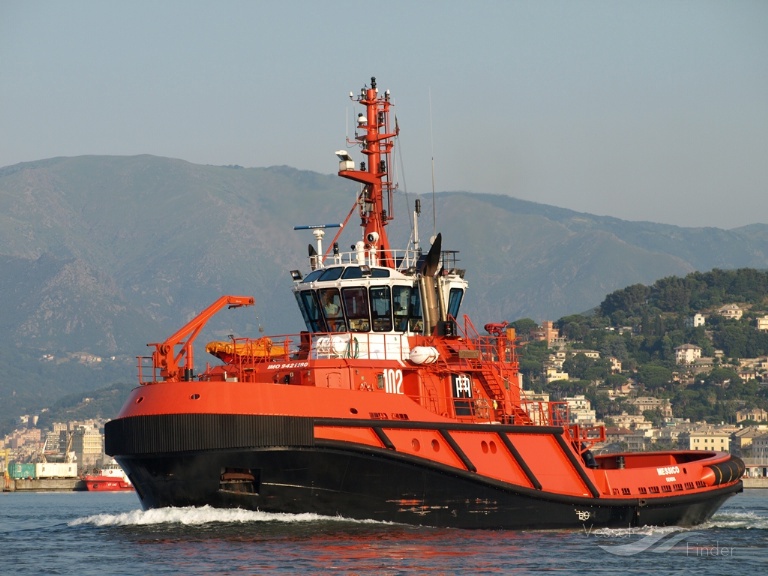 messico (Tug) - IMO 9421180, MMSI 247226800, Call Sign IIFT2 under the flag of Italy