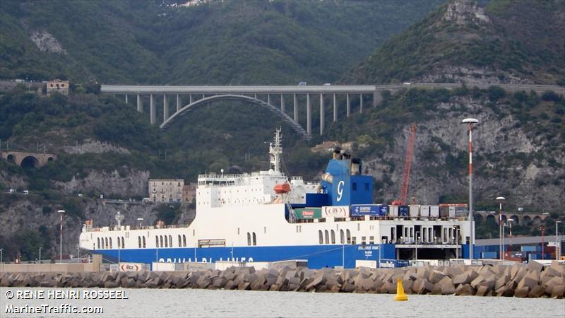 eurocargo roma (Ro-Ro Cargo Ship) - IMO 9465526, MMSI 247241900, Call Sign IBAV under the flag of Italy