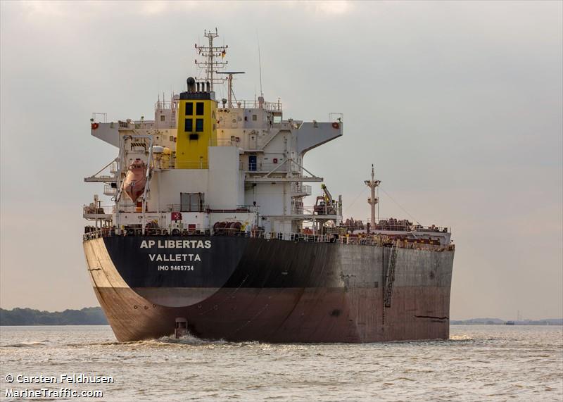 ap libertas (Bulk Carrier) - IMO 9465734, MMSI 256818000, Call Sign 9HA4015 under the flag of Malta