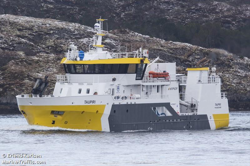 taupiri (Fish Factory Ship) - IMO 9854064, MMSI 257077570, Call Sign LFKU under the flag of Norway