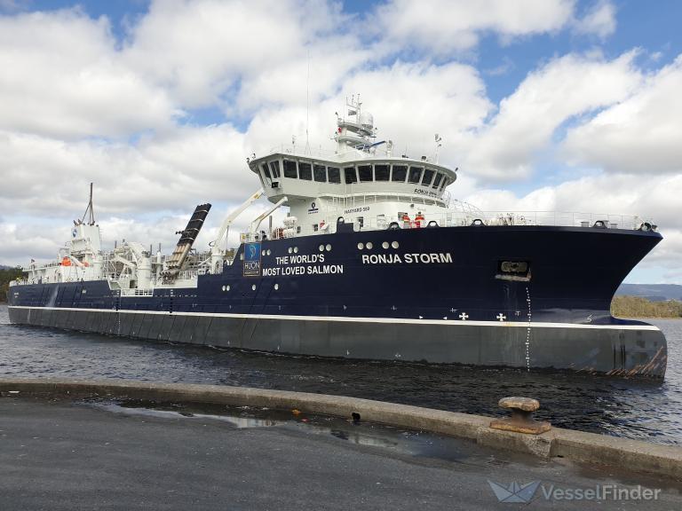 ronja storm (Fish Carrier) - IMO 9829667, MMSI 257087610, Call Sign LACP8 under the flag of Norway