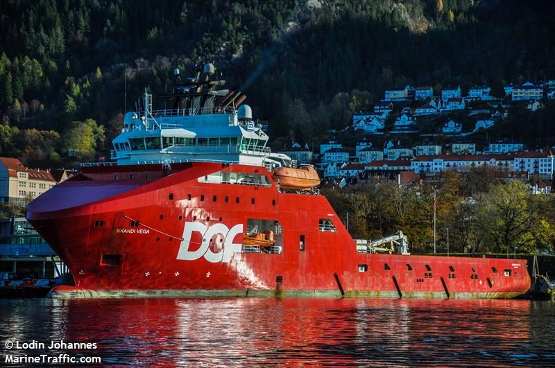 skandi vega (Offshore Tug/Supply Ship) - IMO 9435715, MMSI 257403000, Call Sign 3YLA under the flag of Norway