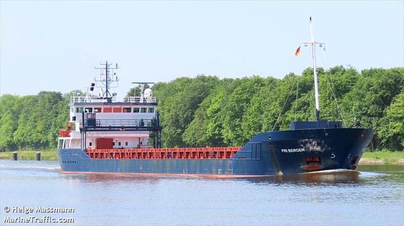 fri bergen (General Cargo Ship) - IMO 9361122, MMSI 257561000, Call Sign LAKB8 under the flag of Norway