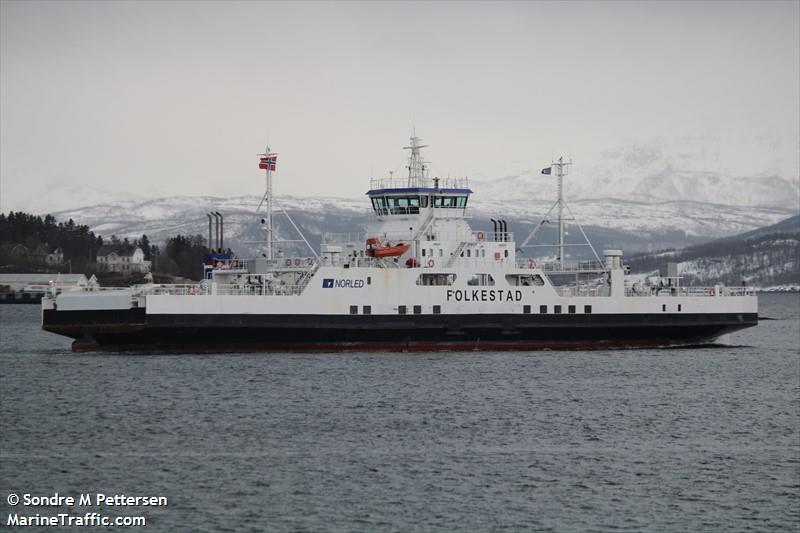 folkestad (Passenger/Ro-Ro Cargo Ship) - IMO 9347011, MMSI 258266000, Call Sign LNUJ under the flag of Norway