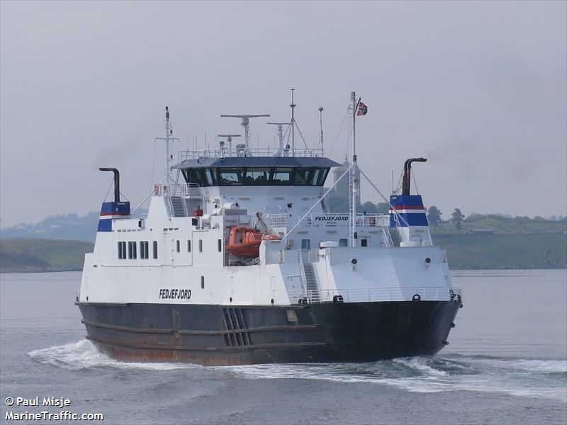 fedjefjord (Passenger/Ro-Ro Cargo Ship) - IMO 9236767, MMSI 258452000, Call Sign LLPA under the flag of Norway