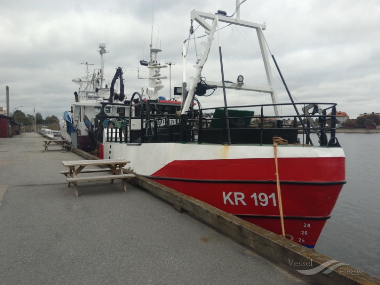 kr 191 mindy (Fishing vessel) - IMO , MMSI 266099000, Call Sign SLEA under the flag of Sweden
