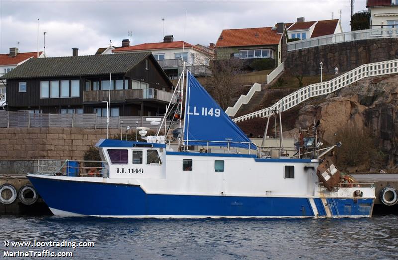 ll1149 herring (Fishing vessel) - IMO , MMSI 266159000, Call Sign SLFG under the flag of Sweden