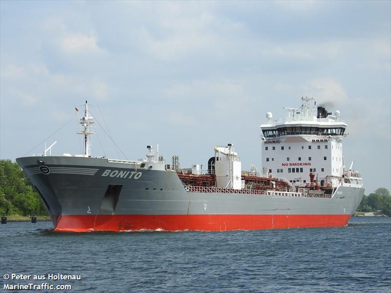 bonito (Chemical/Oil Products Tanker) - IMO 9255270, MMSI 266431000, Call Sign SFNG under the flag of Sweden