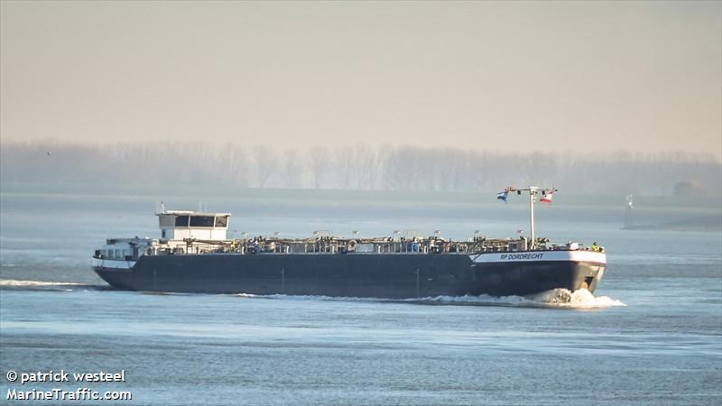 rp dordrecht (Tanker) - IMO , MMSI 269057455, Call Sign HE7450 under the flag of Switzerland