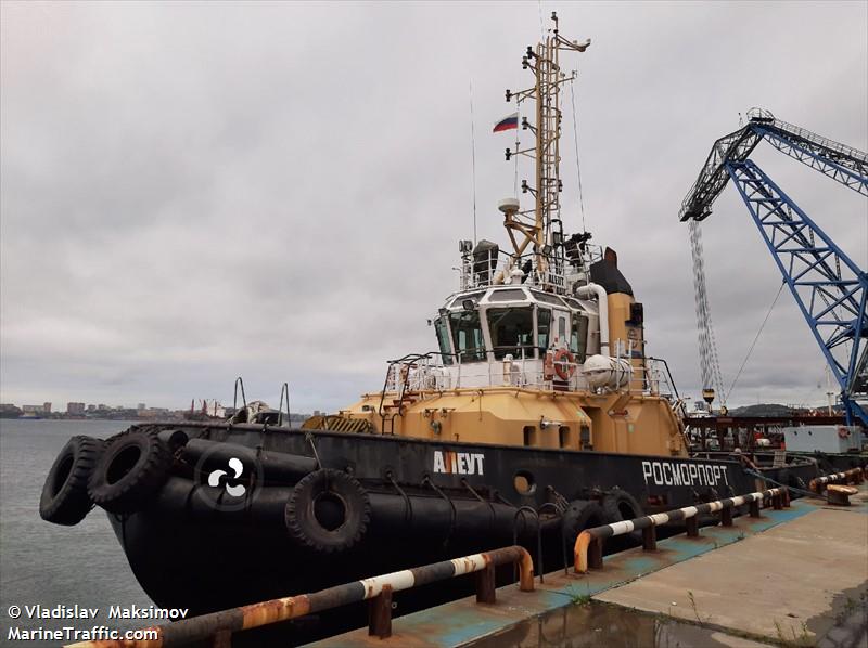 aleut (Tug) - IMO 9600138, MMSI 273358060, Call Sign 090327 under the flag of Russia