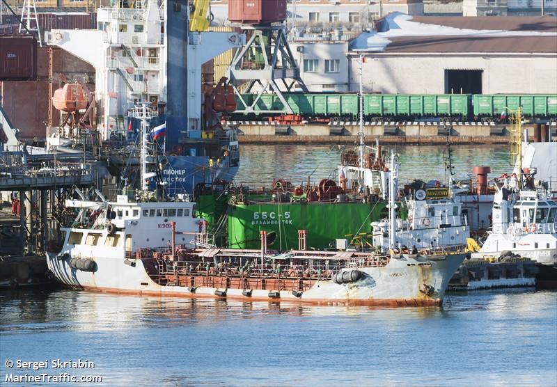 nika-1 (Oil Products Tanker) - IMO 8421468, MMSI 273445350, Call Sign UIDW under the flag of Russia