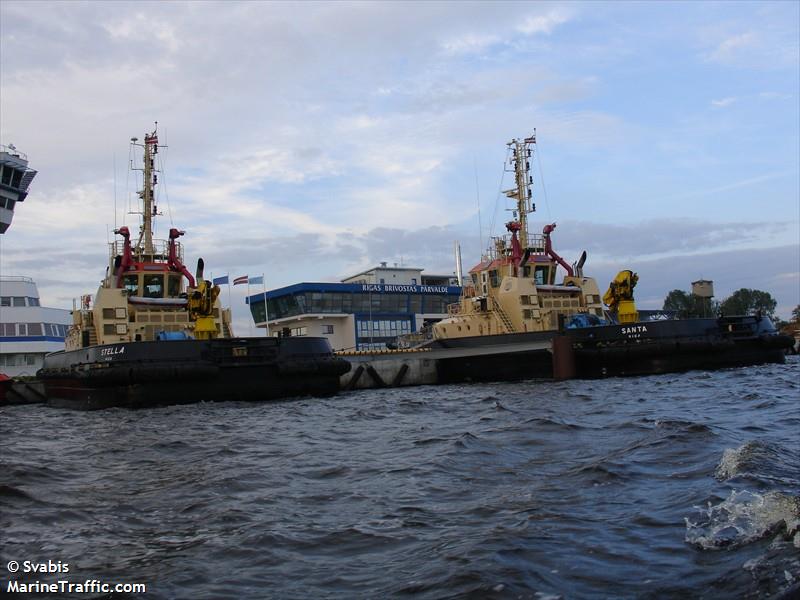 stella (Tug) - IMO 9389655, MMSI 275353000, Call Sign YLCV under the flag of Latvia