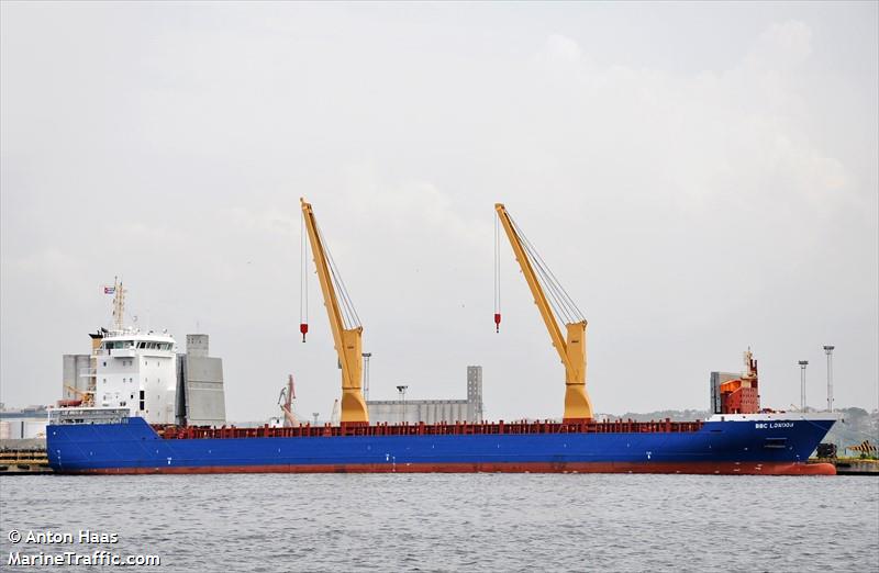 bbc london (General Cargo Ship) - IMO 9513658, MMSI 305690000, Call Sign V2FJ2 under the flag of Antigua & Barbuda