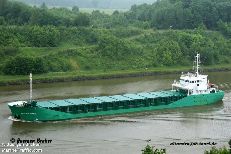 fluvius otter (General Cargo Ship) - IMO 9117961, MMSI 309914000, Call Sign C6VK8 under the flag of Bahamas