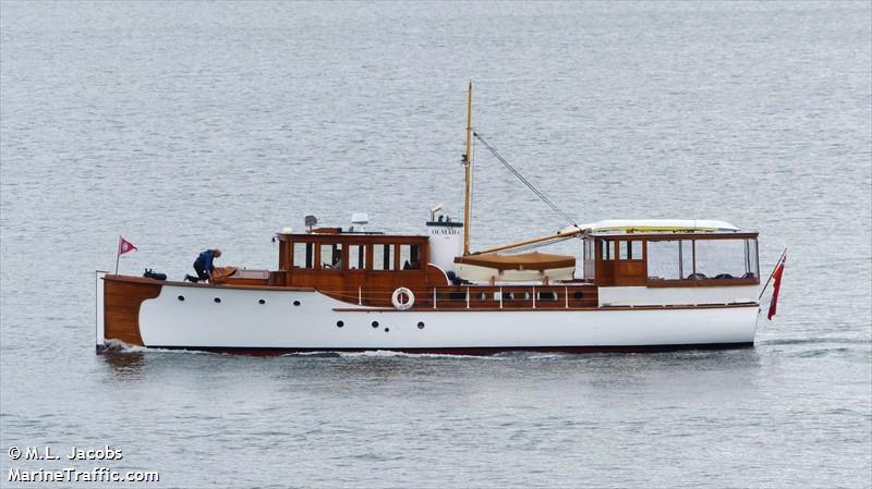 olmaha (Pleasure craft) - IMO , MMSI 316027654 under the flag of Canada