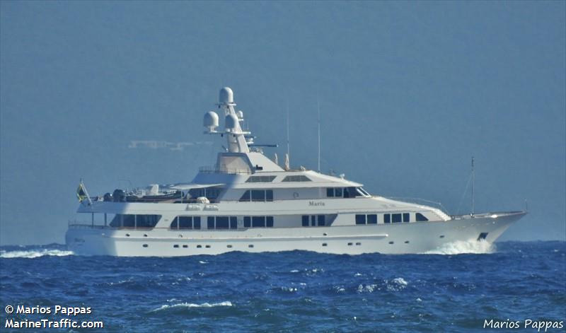 maria (Yacht) - IMO 1005150, MMSI 339306000, Call Sign 6YRQ3 under the flag of Jamaica