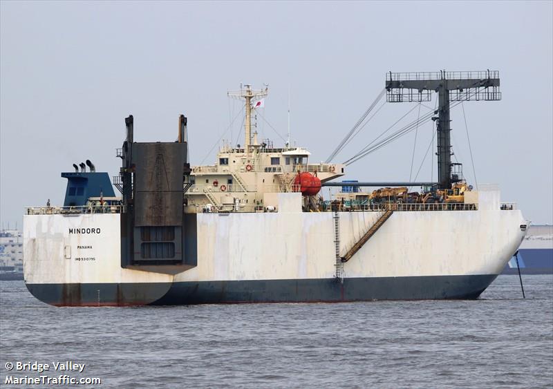 mindoro (Vehicles Carrier) - IMO 9310795, MMSI 351287000, Call Sign H8HI under the flag of Panama