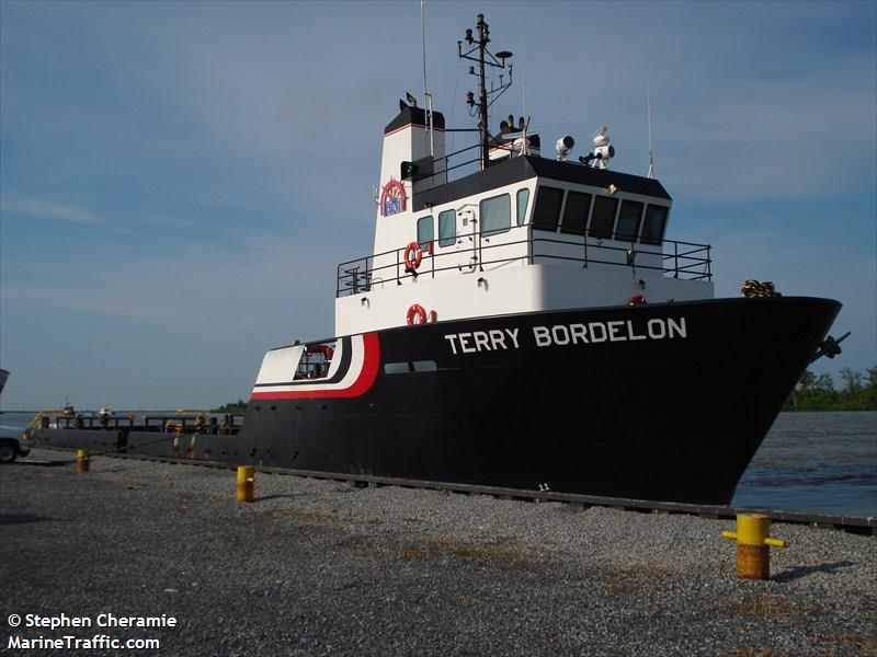 terry bordelon (Offshore Tug/Supply Ship) - IMO 9260744, MMSI 366816910, Call Sign WDA5140 under the flag of United States (USA)