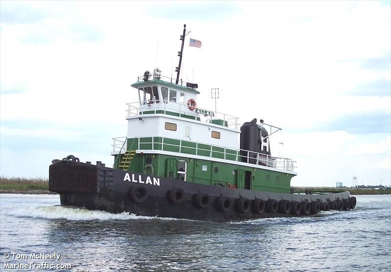 allan (Tug) - IMO , MMSI 366971270, Call Sign WQZ5900 under the flag of United States (USA)