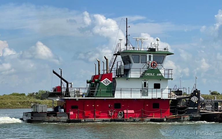 creole ann (Tug) - IMO , MMSI 367005280, Call Sign WDC3286 under the flag of United States (USA)