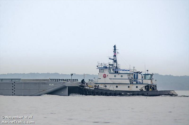 crosby hunter (Tug) - IMO 8983052, MMSI 367069420, Call Sign WDH3350 under the flag of United States (USA)