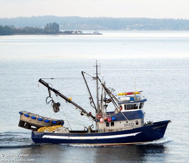 adirondack (Fishing vessel) - IMO , MMSI 367112420, Call Sign WDI9967 under the flag of United States (USA)