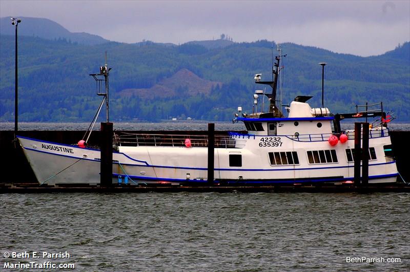 augustine (Fishing vessel) - IMO , MMSI 367330420, Call Sign WBQ3118 under the flag of United States (USA)