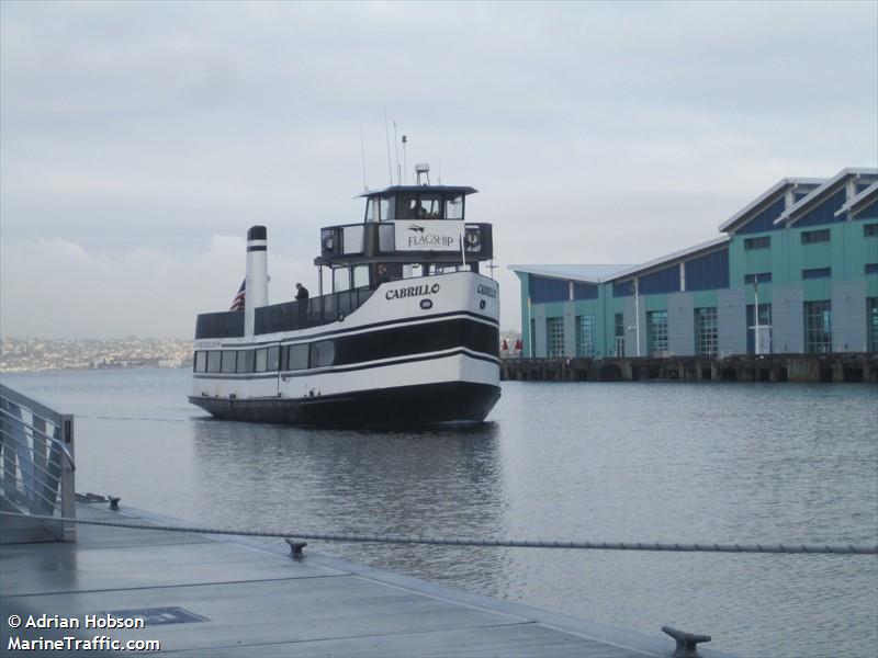 cabrillo (Passenger ship) - IMO , MMSI 367373970, Call Sign WU2547 under the flag of United States (USA)