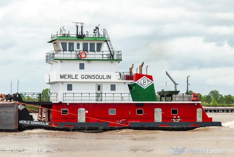 merle gonsoulin (Local type) - IMO , MMSI 367750650, Call Sign WDI9635 under the flag of United States (USA)