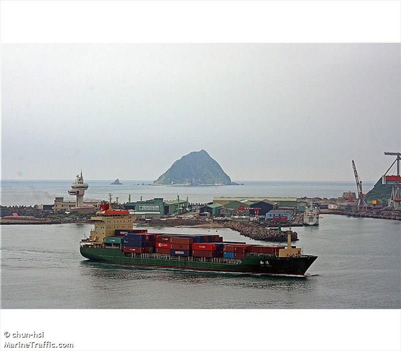 he yang (Container Ship) - IMO 9179476, MMSI 413453290, Call Sign BKTC6 under the flag of China