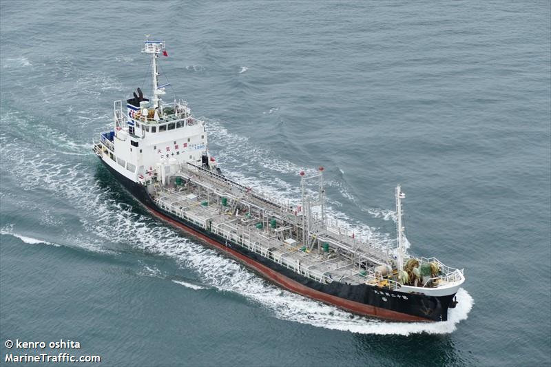 koyo maru no.12 (Chemical/Oil Products Tanker) - IMO 9325647, MMSI 431402014, Call Sign JD2089 under the flag of Japan