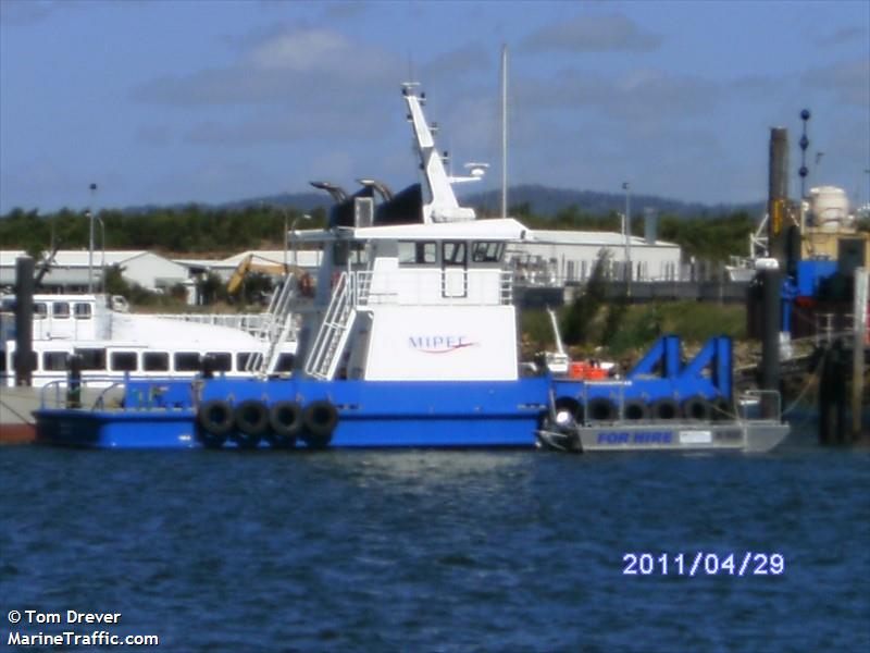 hammer head (Tug) - IMO , MMSI 503470800, Call Sign VMQ9797 under the flag of Australia