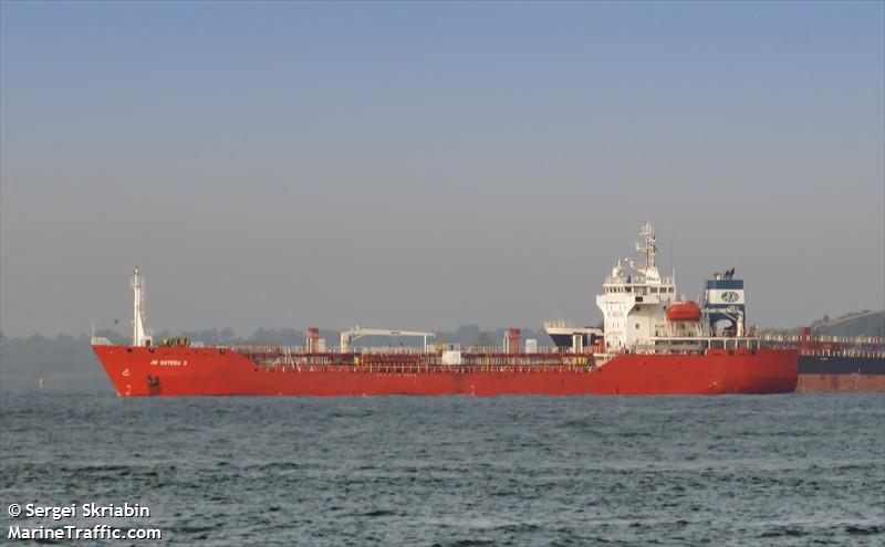 jm sutera 3 (Chemical/Oil Products Tanker) - IMO 9434101, MMSI 533061100, Call Sign 9MLT2 under the flag of Malaysia
