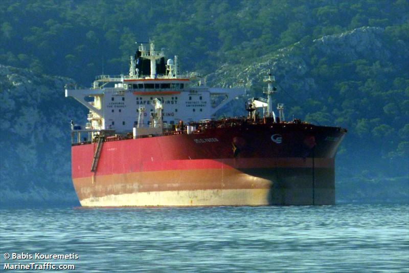 sti elysees (Crude Oil Tanker) - IMO 9688829, MMSI 538005384, Call Sign V7DH3 under the flag of Marshall Islands