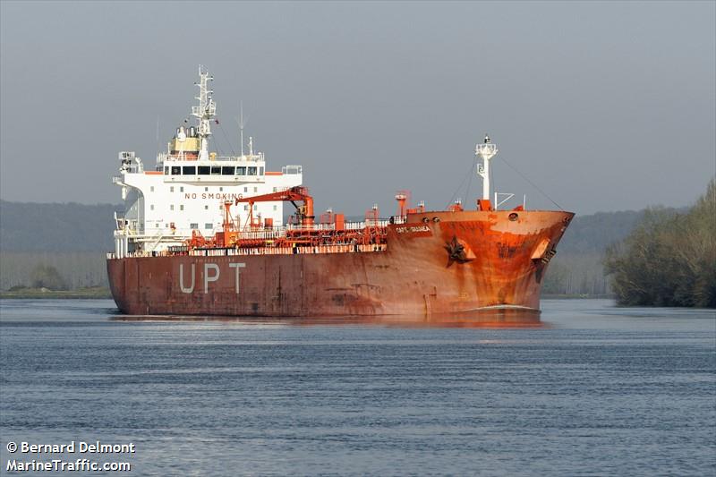 cape guinea (Chemical/Oil Products Tanker) - IMO 9391402, MMSI 538008082, Call Sign V7XW6 under the flag of Marshall Islands