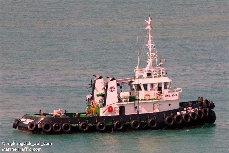 marina princess 3 (Tug) - IMO , MMSI 563004120 under the flag of Singapore