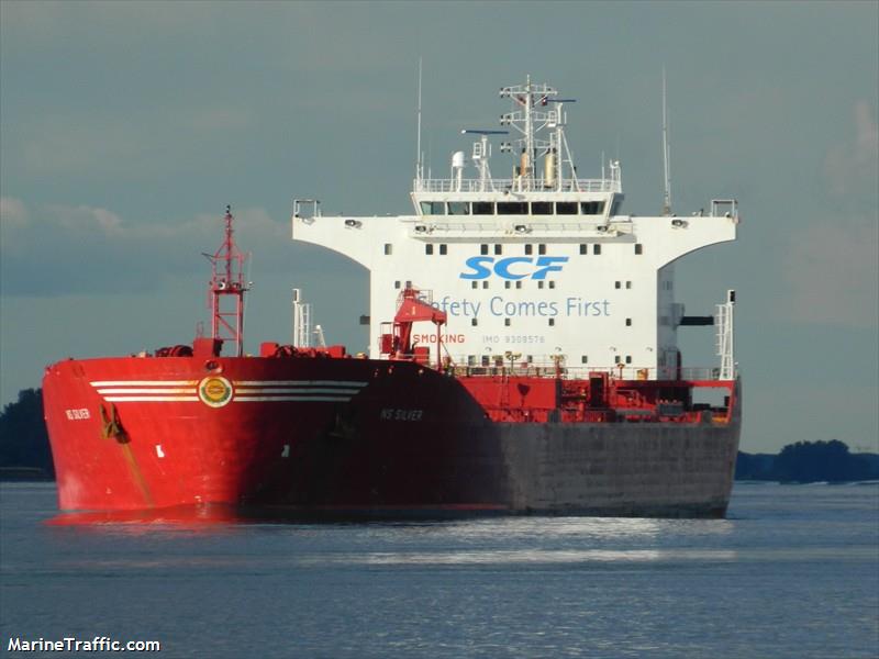 ns silver (Chemical/Oil Products Tanker) - IMO 9309576, MMSI 636012464, Call Sign A8FO9 under the flag of Liberia