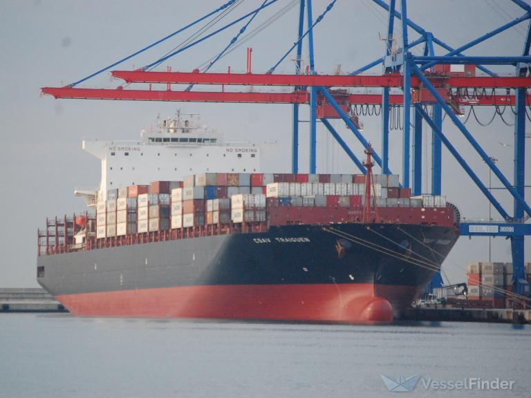 csav traiguen (Container Ship) - IMO 9627904, MMSI 636016125, Call Sign D5EP4 under the flag of Liberia