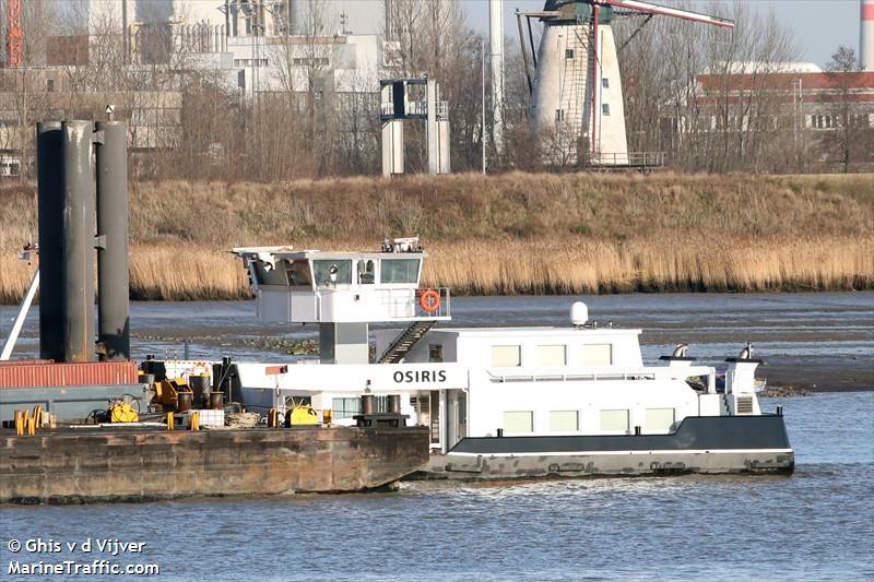 osiris (Cargo ship) - IMO , MMSI 205543390, Call Sign OT5433 under the flag of Belgium