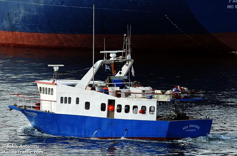 agia thalassini (Fishing vessel) - IMO , MMSI 209628000, Call Sign 5BGE5 under the flag of Cyprus