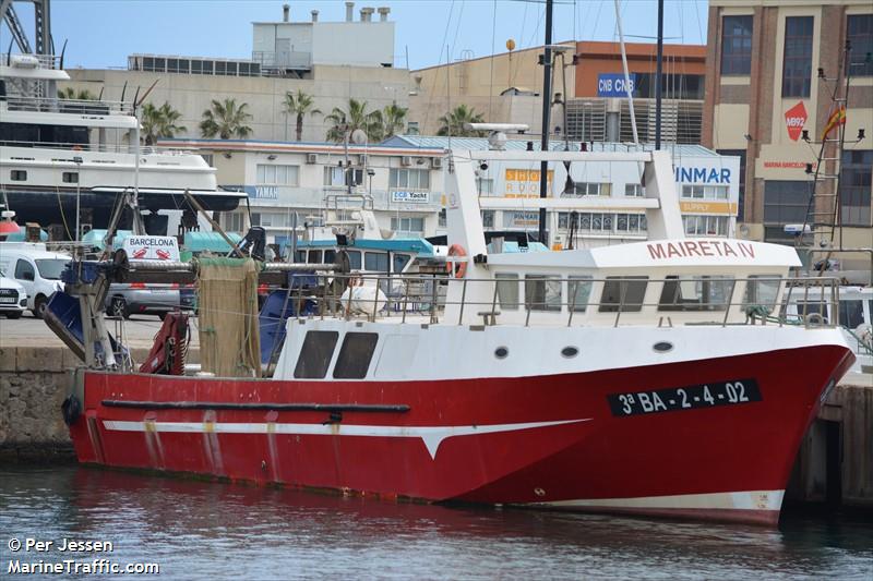 maireta iv (Fishing vessel) - IMO , MMSI 224085930, Call Sign EBUP under the flag of Spain