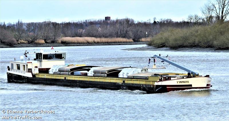 l imprevu (Cargo ship) - IMO , MMSI 226002280, Call Sign FM6220 under the flag of France