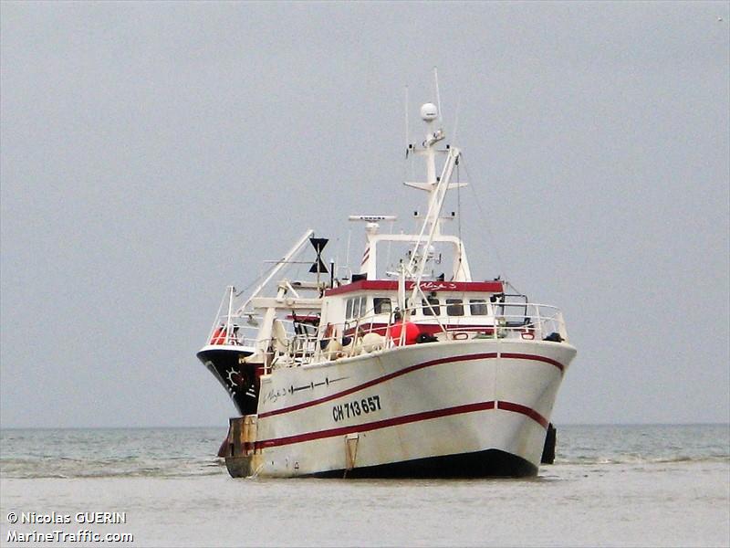fv alize 3 (Fishing vessel) - IMO , MMSI 227936000, Call Sign FHUF under the flag of France