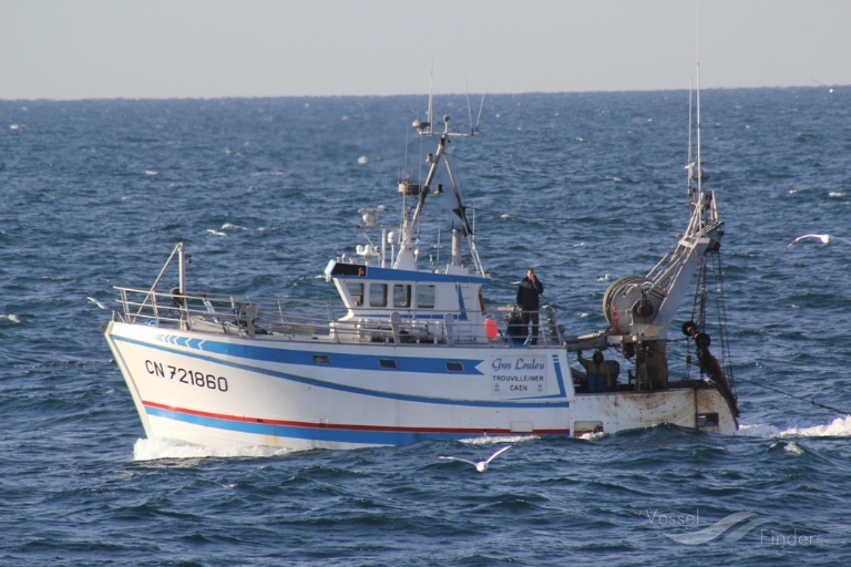 fv gros loulou (Fishing vessel) - IMO , MMSI 228302000, Call Sign FQTX under the flag of France
