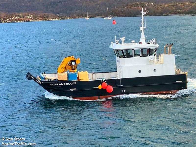 beinn na caillich (Tug) - IMO , MMSI 232018221, Call Sign MDXO4 under the flag of United Kingdom (UK)