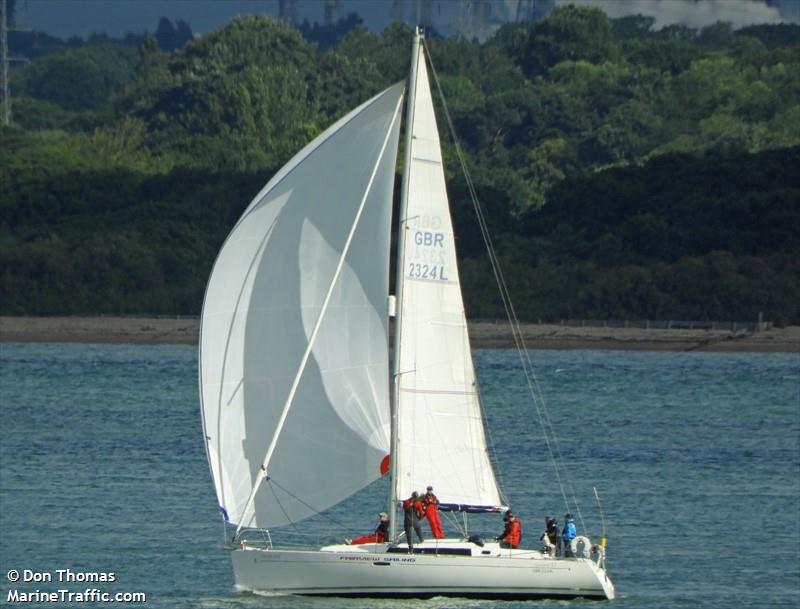 faux pas (Sailing vessel) - IMO , MMSI 235078767, Call Sign 2DGN6 under the flag of United Kingdom (UK)