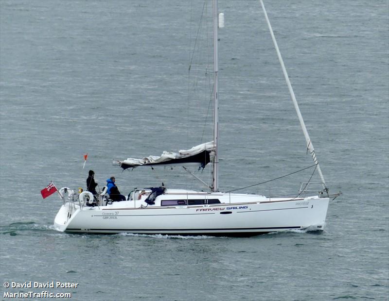 protege (Sailing vessel) - IMO , MMSI 235093128, Call Sign 2FPI3 under the flag of United Kingdom (UK)