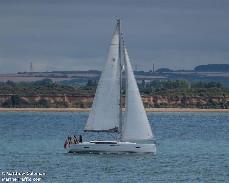 genie (Sailing vessel) - IMO , MMSI 235095428, Call Sign 2FZA7 under the flag of United Kingdom (UK)