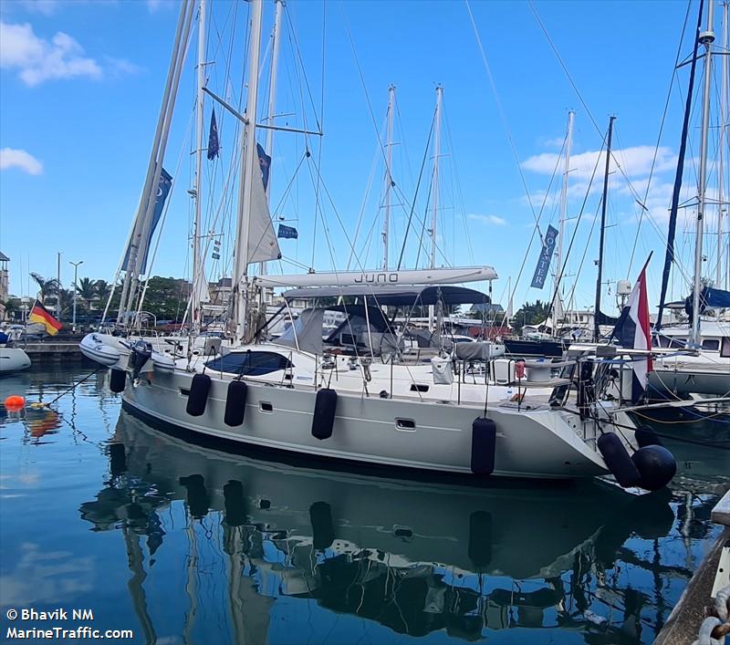 juno (Sailing vessel) - IMO , MMSI 244013001, Call Sign PF4383 under the flag of Netherlands