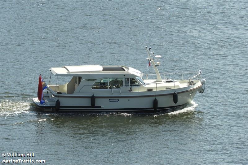 gabi (Pleasure craft) - IMO , MMSI 244024143, Call Sign PF9917 under the flag of Netherlands